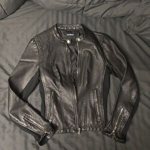 Leather jacket
